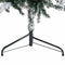 vidaXL - Kunstkerstboom - half - met - sneeuw - smal - 240 - cm
