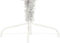 vidaXL - Kunstkerstboom - half - met - standaard - 240 - cm - PET - zilverkleurig