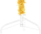 vidaXL - Kunstkerstboom - half - met - standaard - smal - 120 - cm - goudkleurig
