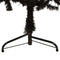 vidaXL - Kunstkerstboom - half - met - standaard - smal - 120 - cm - zwart