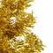 vidaXL - Kunstkerstboom - half - met - standaard - smal - 120 - cm - goudkleurig