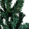 vidaXL - Kunstkerstboom - half - met - standaard - smal - 120 - cm - groen