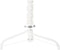 vidaXL - Kunstkerstboom - half - met - standaard - smal - 180 - cm - wit