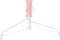 vidaXL - Kunstkerstboom - half - met - standaard - smal - 210 - cm - roze