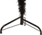vidaXL - Kunstkerstboom - half - met - standaard - smal - 210 - cm - zwart