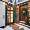 vidaXL - Kunstkerstboom - half - met - standaard - smal - 240 - cm - groen