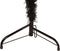 vidaXL - Kunstkerstboom - half - met - standaard - smal - 240 - cm - zwart