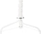 vidaXL - Kunstkerstboom - half - met - standaard - smal - 240 - cm - wit