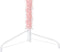 vidaXL - Kunstkerstboom - half - met - standaard - smal - 240 - cm - roze