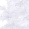 vidaXL - Kunstkerstboom - hoek - 150 - cm - PVC - wit