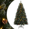 vidaXL - Kunstkerstboom - met - 150 - LED's - 120 - cm