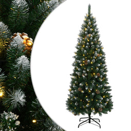 vidaXL - Kunstkerstboom - met - 150 - LED's - 120 - cm