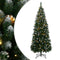 vidaXL - Kunstkerstboom - met - 150 - LED's - 120 - cm