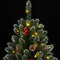 vidaXL - Kunstkerstboom - met - 150 - LED's - 120 - cm