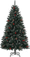 vidaXL - Kunstkerstboom - met - 150 - LED's - 150 - cm