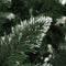vidaXL - Kunstkerstboom - met - dennenappels - en - wit - glitter - 150 - cm