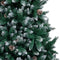 vidaXL - Kunstkerstboom - met - dennenappels - en - witte - sneeuw - 240 - cm