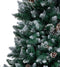 vidaXL - Kunstkerstboom - met - dennenappels - en - witte - sneeuw - 240 - cm