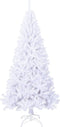 vidaXL - Kunstkerstboom - met - dikke - takken - 210 - cm - PVC - wit
