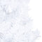 vidaXL - Kunstkerstboom - met - dikke - takken - 210 - cm - PVC - wit