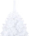 vidaXL - Kunstkerstboom - met - dikke - takken - 210 - cm - PVC - wit