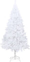vidaXL - Kunstkerstboom - met - dikke - takken - 240 - cm - PVC - wit