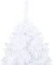 vidaXL - Kunstkerstboom - met - dikke - takken - 240 - cm - PVC - wit