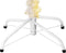 vidaXL - Kunstkerstboom - met - iriserende - uiteinden - 150 - cm - PVC - wit