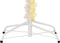 vidaXL - Kunstkerstboom - met - iriserende - uiteinden - 180 - cm - PVC - wit