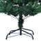 vidaXL - Kunstkerstboom - met - iriserende - uiteinden - 210 - cm - PVC - groen