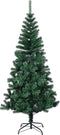 vidaXL - Kunstkerstboom - met - iriserende - uiteinden - 240 - cm - PVC - groen