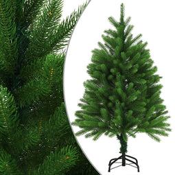 vidaXL - Kunstkerstboom - met - levensechte - naalden - 120 - cm - groen