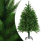 vidaXL - Kunstkerstboom - met - levensechte - naalden - 120 - cm - groen