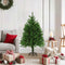 vidaXL - Kunstkerstboom - met - levensechte - naalden - 120 - cm - groen