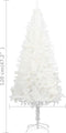 vidaXL - Kunstkerstboom - met - levensechte - naalden - 120 - cm - wit