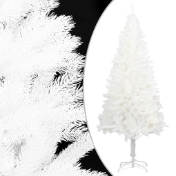 vidaXL - Kunstkerstboom - met - levensechte - naalden - 150 - cm - wit