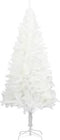 vidaXL - Kunstkerstboom - met - levensechte - naalden - 210 - cm - wit