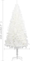vidaXL - Kunstkerstboom - met - levensechte - naalden - 210 - cm - wit