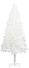 vidaXL - Kunstkerstboom - met - levensechte - naalden - 240 - cm - wit