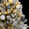 vidaXL - Kunstkerstboom - met - scharnieren - 300 - LED's - en - kerstballen - 180 - cm