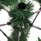 vidaXL - Kunstkerstboom - met - scharnieren - dennenappels - en - bessen - 120 - cm