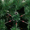 vidaXL - Kunstkerstboom - met - scharnieren - dennenappels - en - bessen - 240 - cm