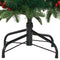vidaXL - Kunstkerstboom - met - scharnieren - dennenappels - en - bessen - 150 - cm