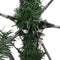 vidaXL - Kunstkerstboom - met - scharnieren - en - dennenappels - 180 - cm