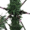 vidaXL - Kunstkerstboom - met - scharnieren - en - dennenappels - 240 - cm