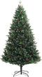 vidaXL - Kunstkerstboom - met - scharnieren - en - rode - bessen - 240 - cm