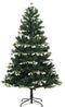 vidaXL - Kunstkerstboom - met - scharnieren - en - sneeuw - 120 - cm