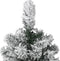 vidaXL - Kunstkerstboom - met - scharnieren - en - sneeuw - 150 - cm