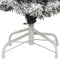 vidaXL - Kunstkerstboom - met - scharnieren - en - sneeuw - 150 - cm