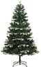 vidaXL - Kunstkerstboom - met - scharnieren - en - sneeuw - 210 - cm